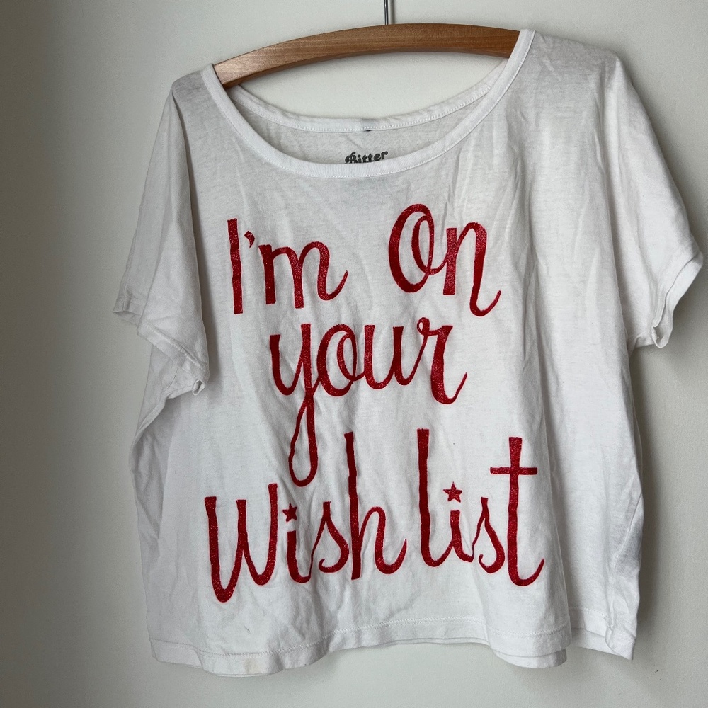 Cute Christmas Crop Top